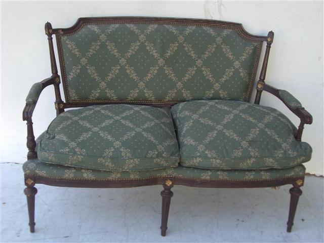 Sofa Frances Luis Xvi De 2 Cuerpos Antiguo