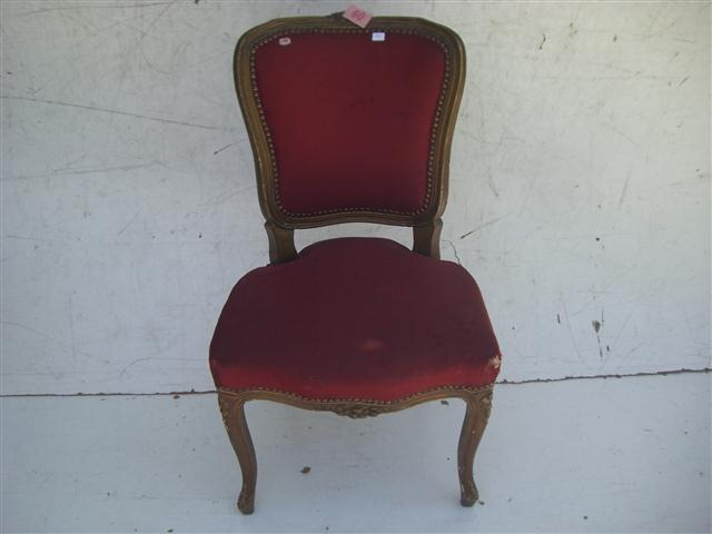 Silla De Dormitorio Francesa Luis XV