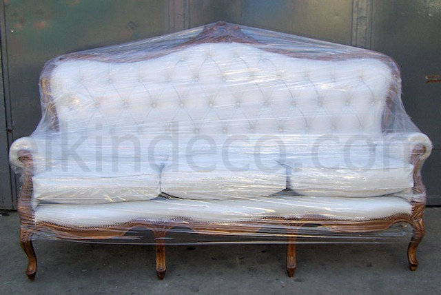 Sofa Sillon Colonial Tapizado A Nuevo En Capitone