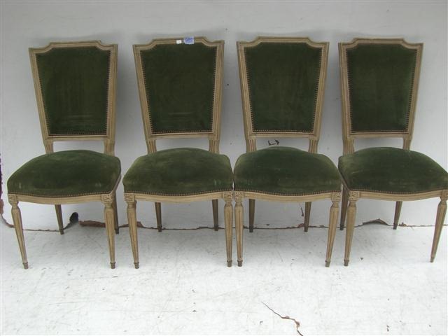 Juego De 4 Sillas Estilo Frances Luis Xvi