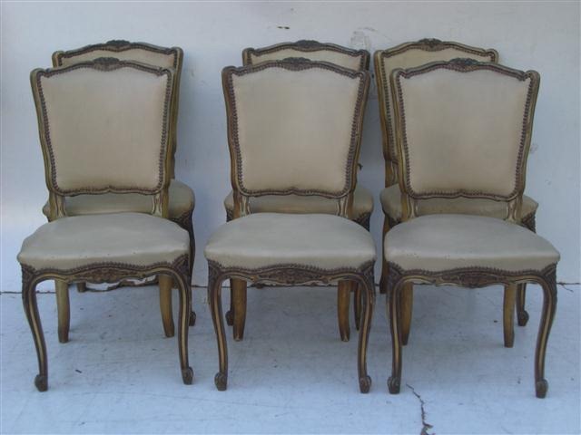 Juego De 6 Sillas Estilo Frances Luis XV