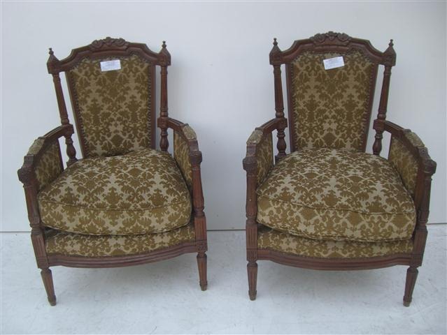 Par De Sillones Estilo Frances Luis XVI