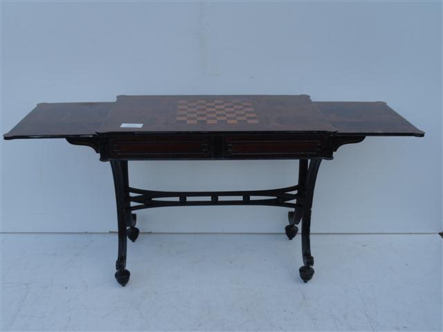 Mesa De Juego Antigua con cajones