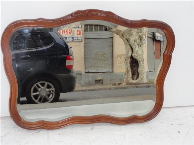 Espejo Provenzal De Vidrio Biselado