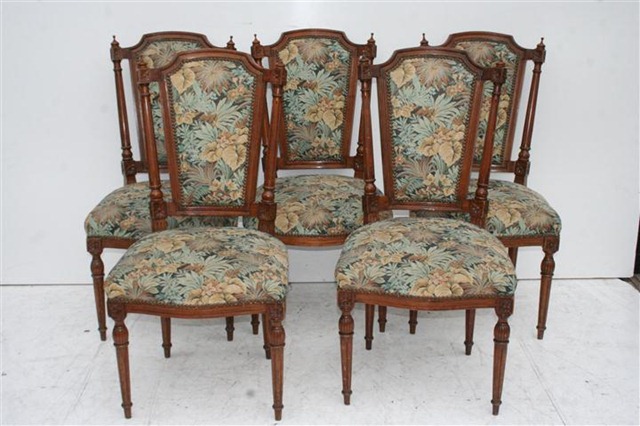 Juego De 6 Sillas Estilo Frances Luis XVI