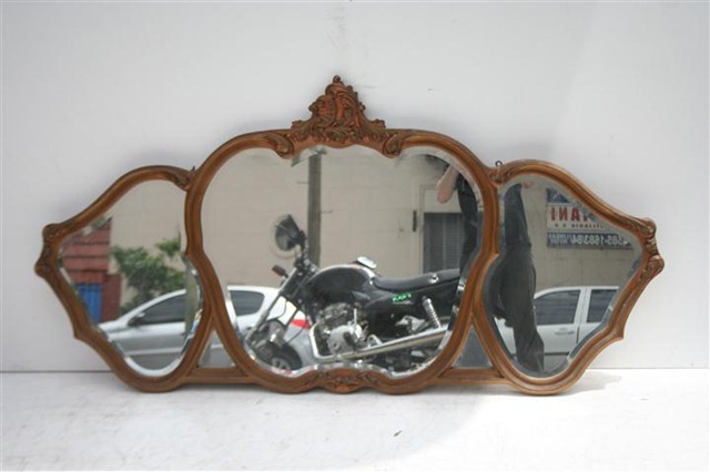 Espejo De Comedor Estilo Frances Dorado