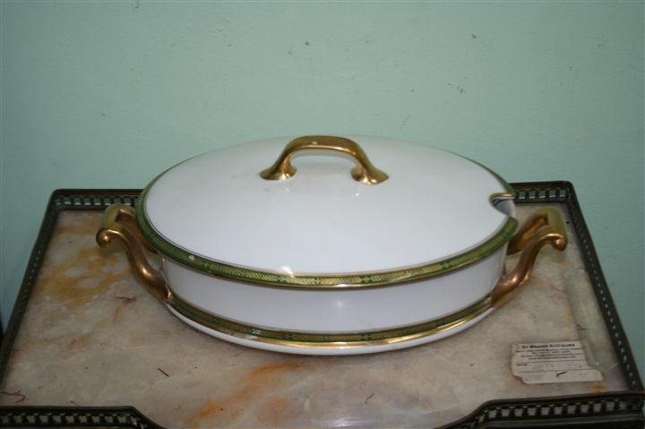 Sopera, Bandeja Con Tapa, Francesa Limoge