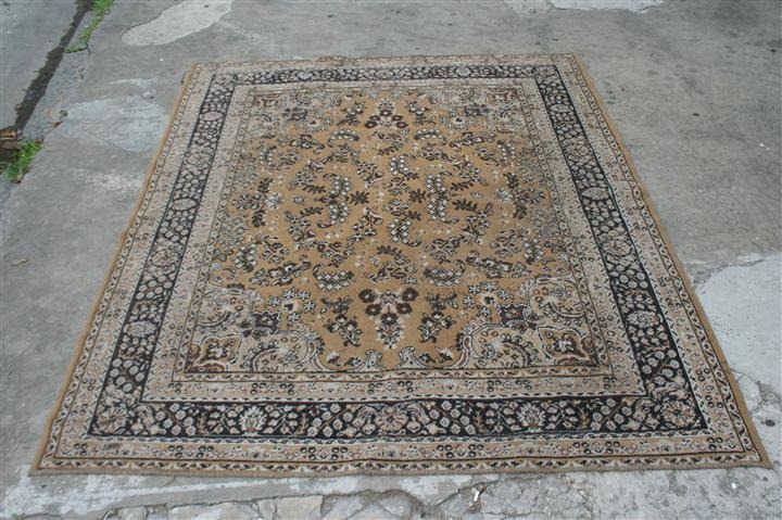 Alfombra De Lana Tejida A Mano