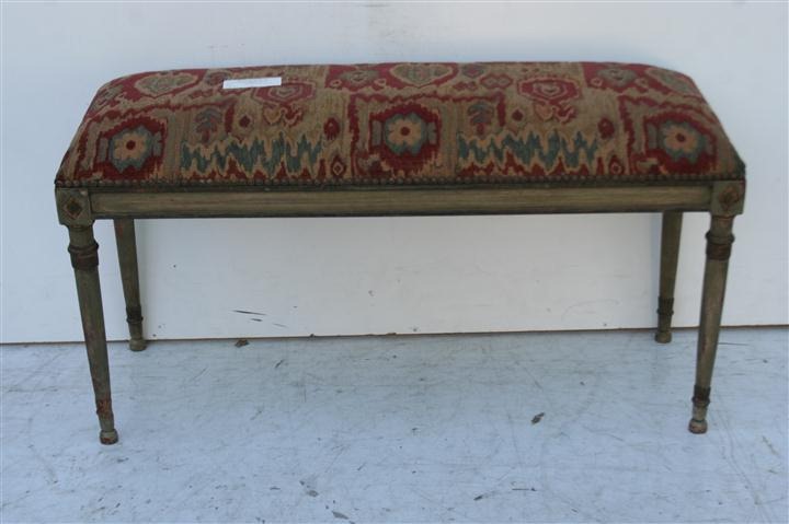 Banqueta Estilo Frances Luis XVI Patinada