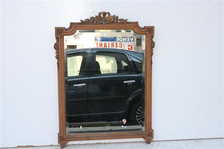 Espejo Estilo Frances Con El Vidrio Biselado