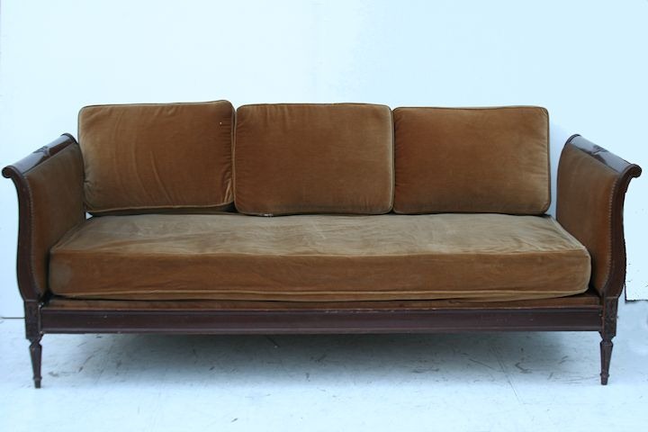 Lit De Repose Divan Estilo Frances Luis XVI