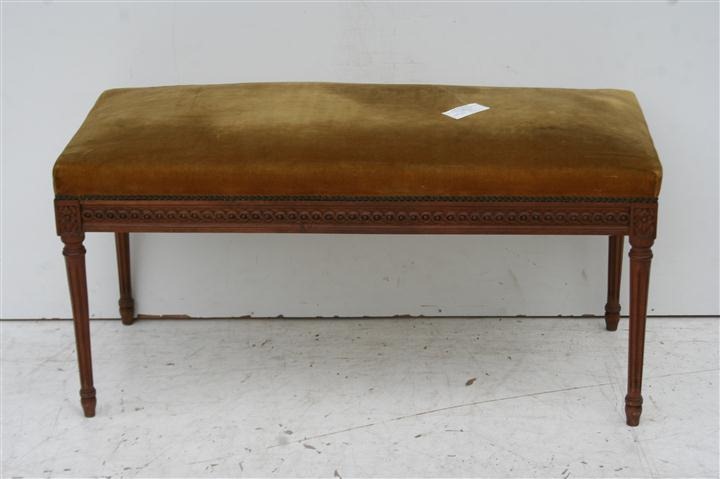 BANQUETA ESTILO FRANCES LUIS XVI