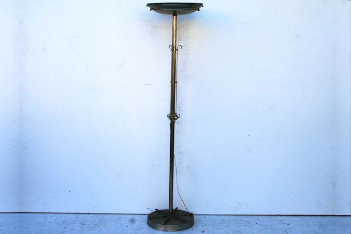 LAMPARA RETRO DE METAL CROMADA DE DISE&Ntilde;O