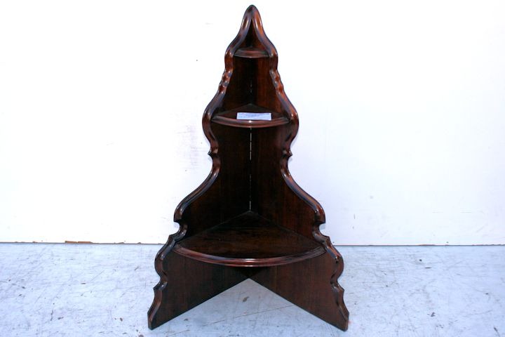 BIBLIOTECA ESQUINERO ESTILO COLONIAL