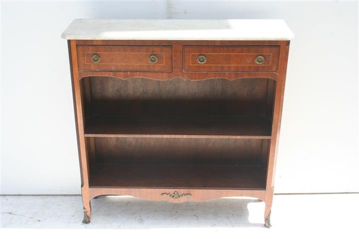 Biblioteca Estante Estilo Frances Luis XV Marmol