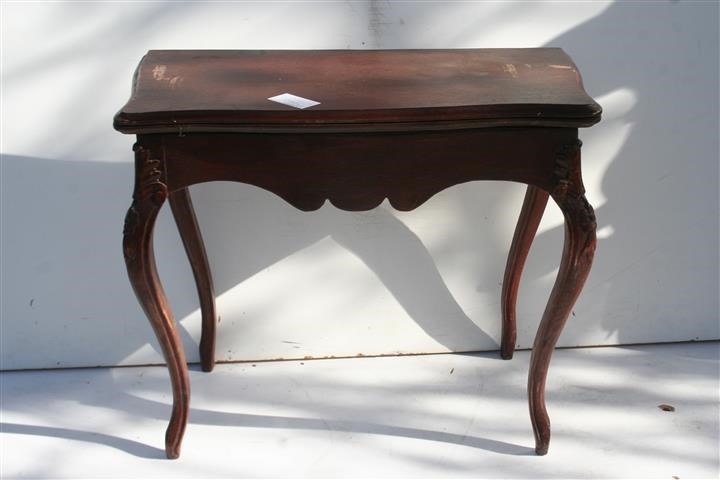 Mesa De Juego Estilo Frances Luis Xv