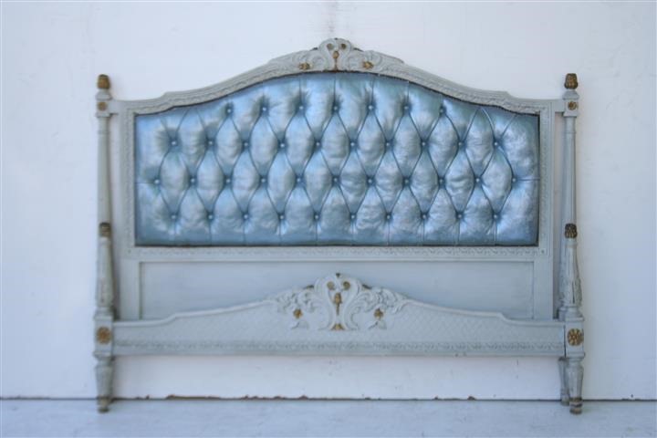 Cama Estilo Frances Luis Xvi Patinada