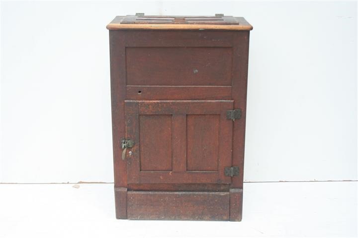 Heladera De Hielo De Madera dos puertas