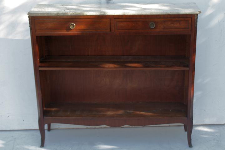 Biblioteca Estante Estilo Frances Luis XV Marmol