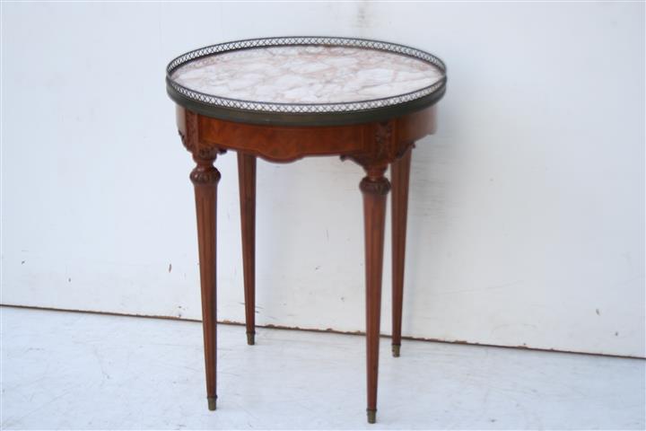 Mesa De Sala O Costado De Sofa Frances Luis XVI