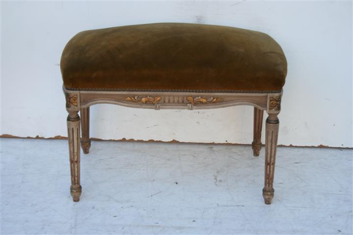 Banqueta Estilo Frances Luis XVI