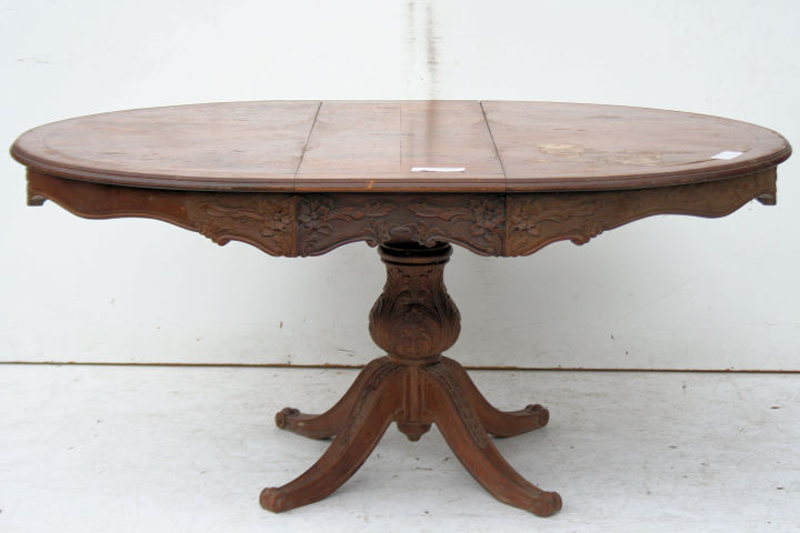 Mesa De Comedor Estilo Frances lustrada a nuevo