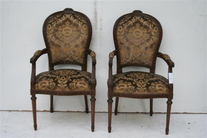 Par De Sillones Estilo Frances Luis XVI
