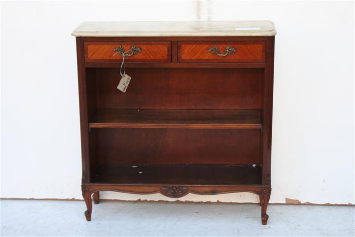 Biblioteca Estante Estilo Frances Tapa De Marmol