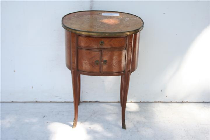 Mesa De Luz O Living Estilo Frances Tipo Tambor