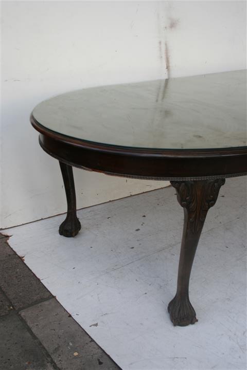 Mesa De Comedor Estilo Ingles Chippendale Antigua