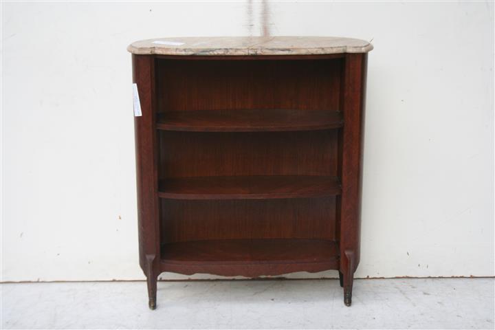 BIBLIOTECA ESTANTE ESTILO FRANCES LUIS XV CON MARMOL