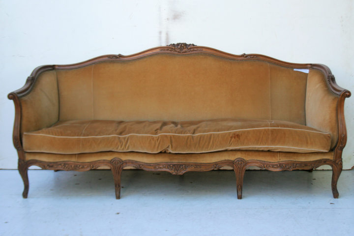 Sofa Sillon Estilo Frances Luis Xv Canape