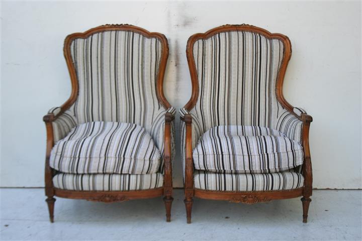 Par De Sillones Estilo Frances Luis Xvi Envolventes