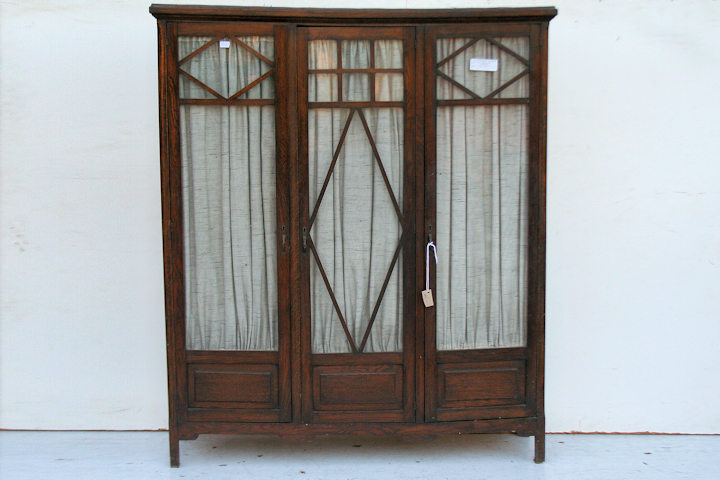 BIBLIOTECA DE ROBLE DE 3 PUERTAS