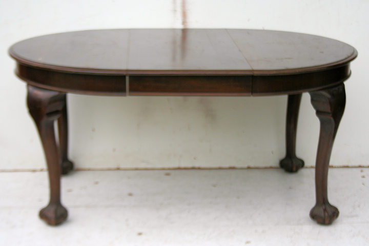 Mesa De Comedor Estilo Ingles Chippendale Con Tabla