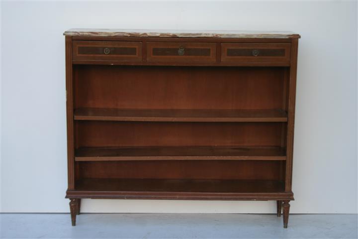 Biblioteca Estante Estilo Frances Luis Xvi Marmol