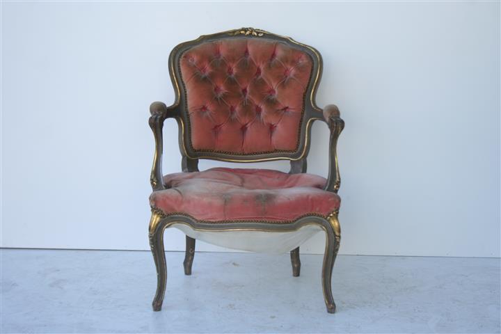 Sillon Estilo Frances Luis Xvi De Sala O Living