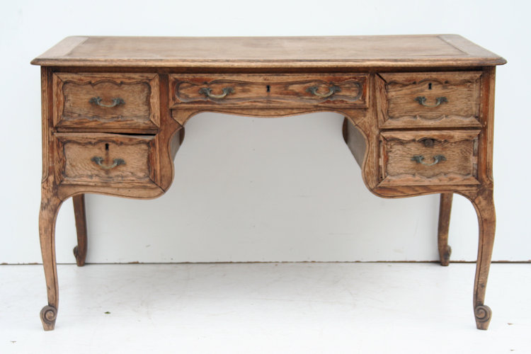 Escritorio Provenzal Lavado De Roble