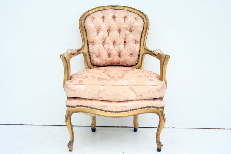 Sillon Estilo Francés Luis XV sala o dormitorio