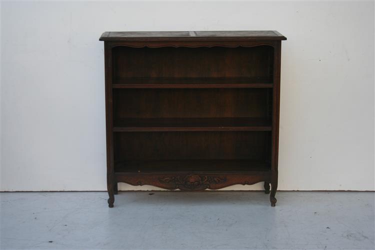 Biblioteca Estante Estilo Provenzal De Madera