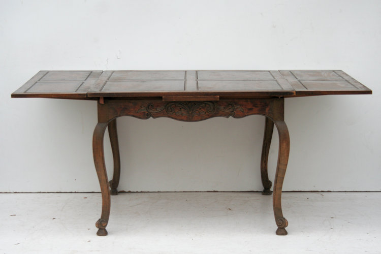 Mesa De Comedor Estilo Provenzal Con Alas