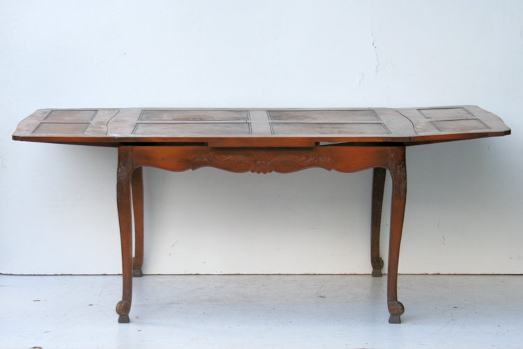 Mesa De Comedor Estilo Provenzal Con Alas