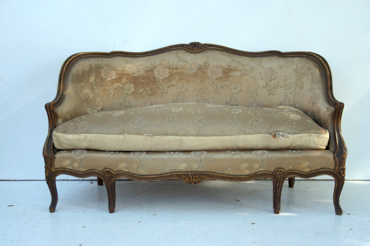 Sofa Sillon Estilo Frances Luis Xv 2 Cuerpos | El_kin