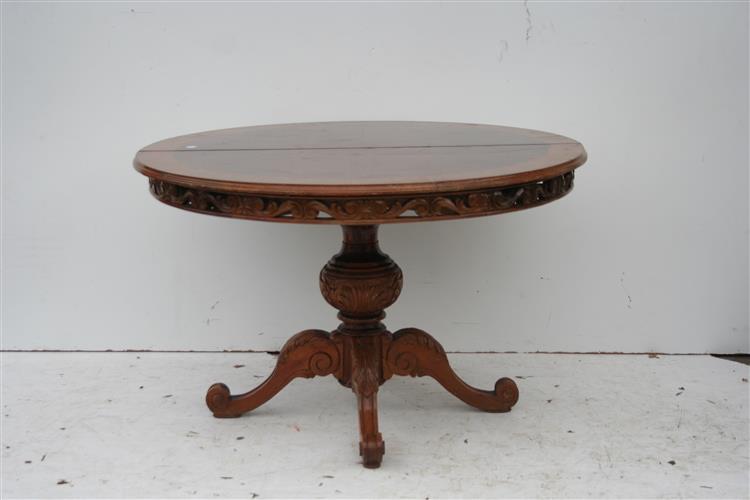 Mesa De Comedor Estilo Inglés Con Bocha