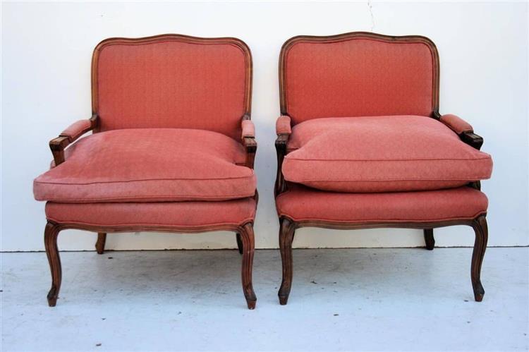 Par De Sillones Estilo Frances Luis XV