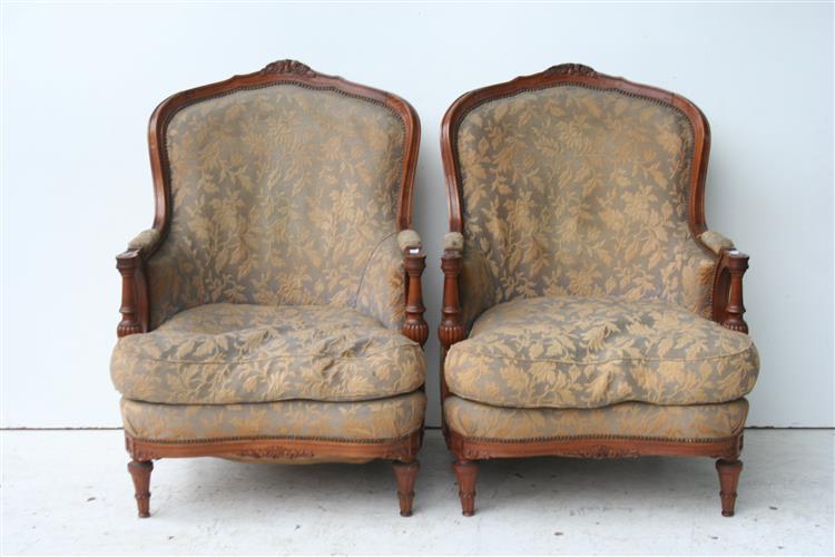 Par De Sillones Estilo Frances Luis Xvi de Living