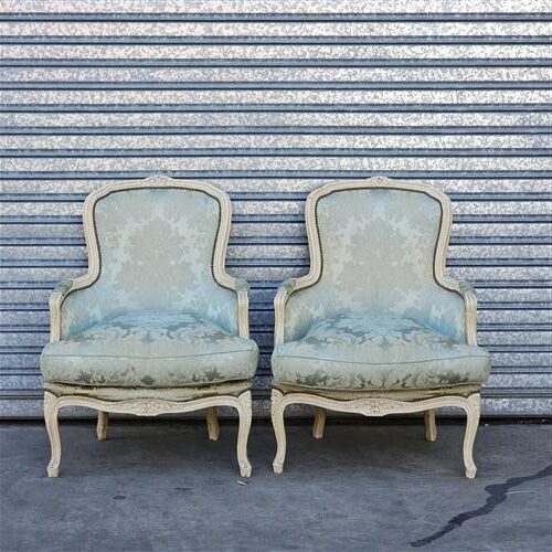 Par De Sillones Estilo Frances Luis XV de Living