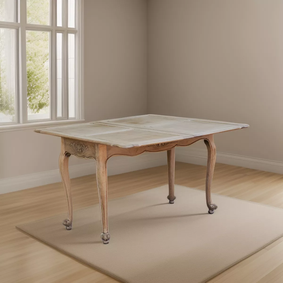 MESA LIBRO ESTILO PROVENZAL LAVADA A NUEVO