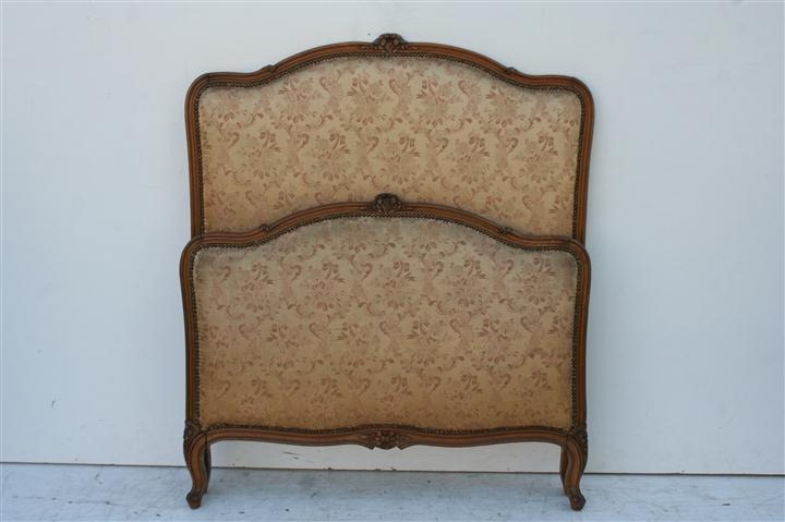 Cama Estilo Frances Luis XV Patinada