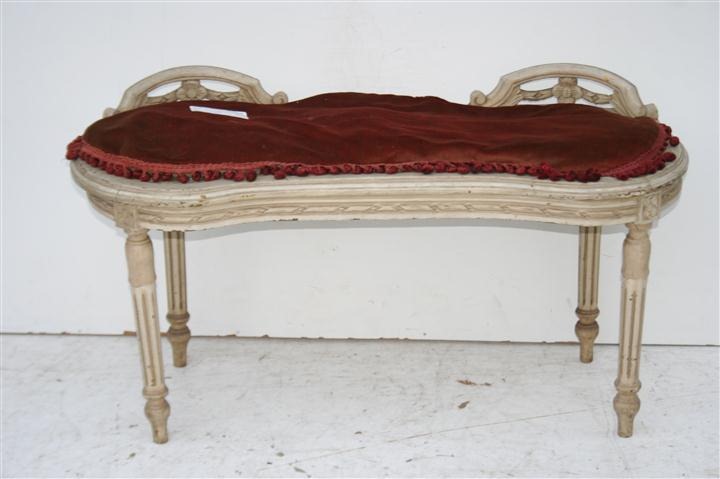 Banqueta Estilo Frances Luis XVI con ESTERILLA